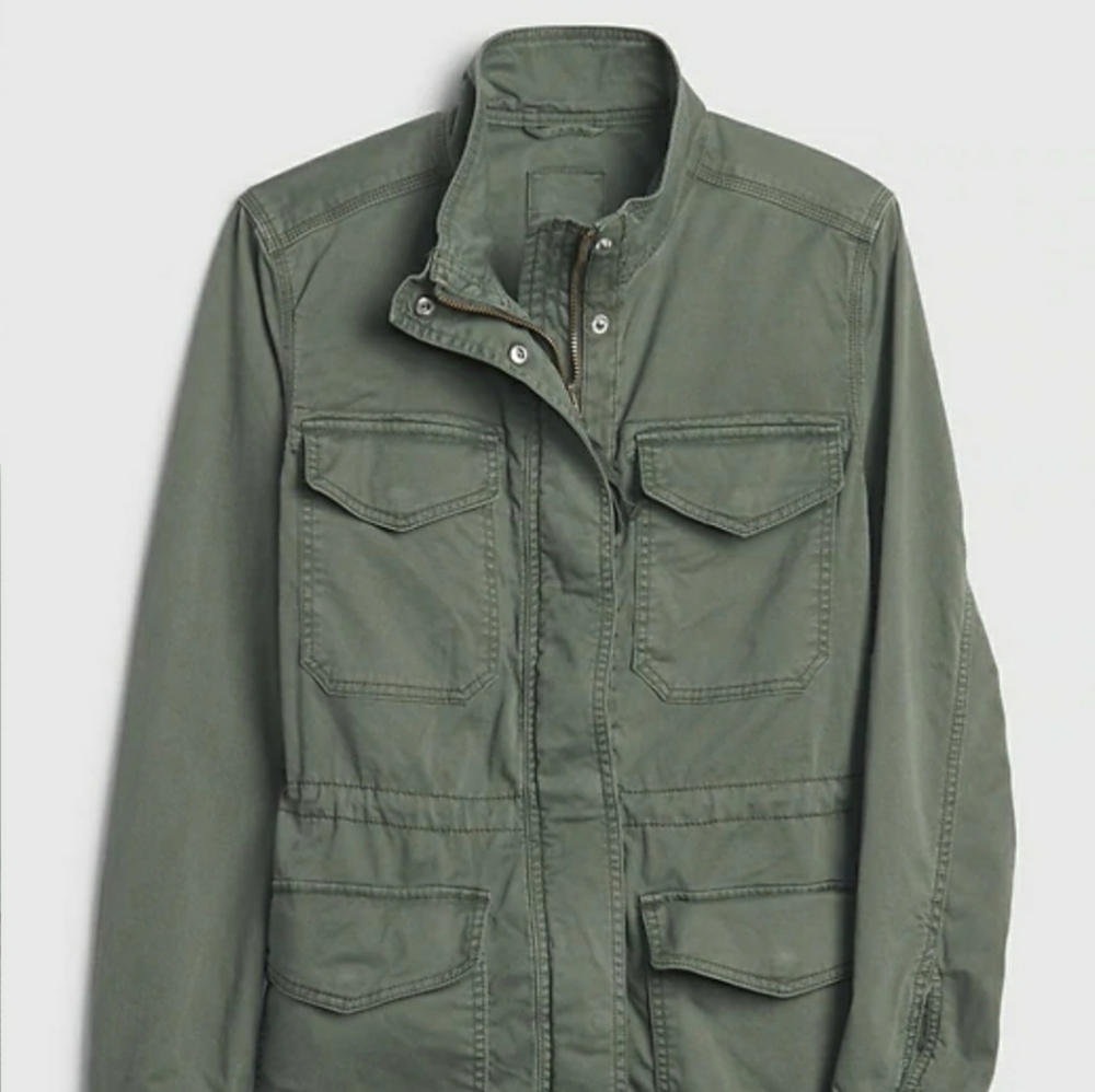 GAP Green Utility Jacket - Picture 2 of 6